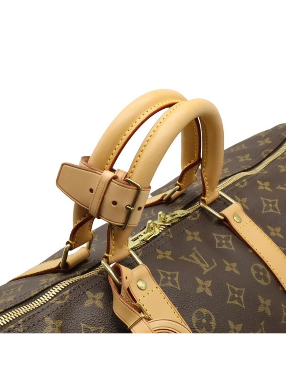 Louis Vuitton Monogram Keepall 55 Boston Bag Travel Purse - Picture 4 of 9